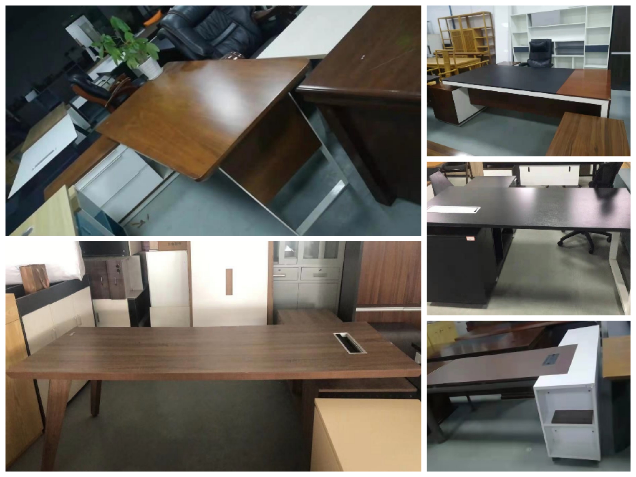 老板桌总裁桌大班台安装效果图 老板桌总裁桌大班台安装效果图